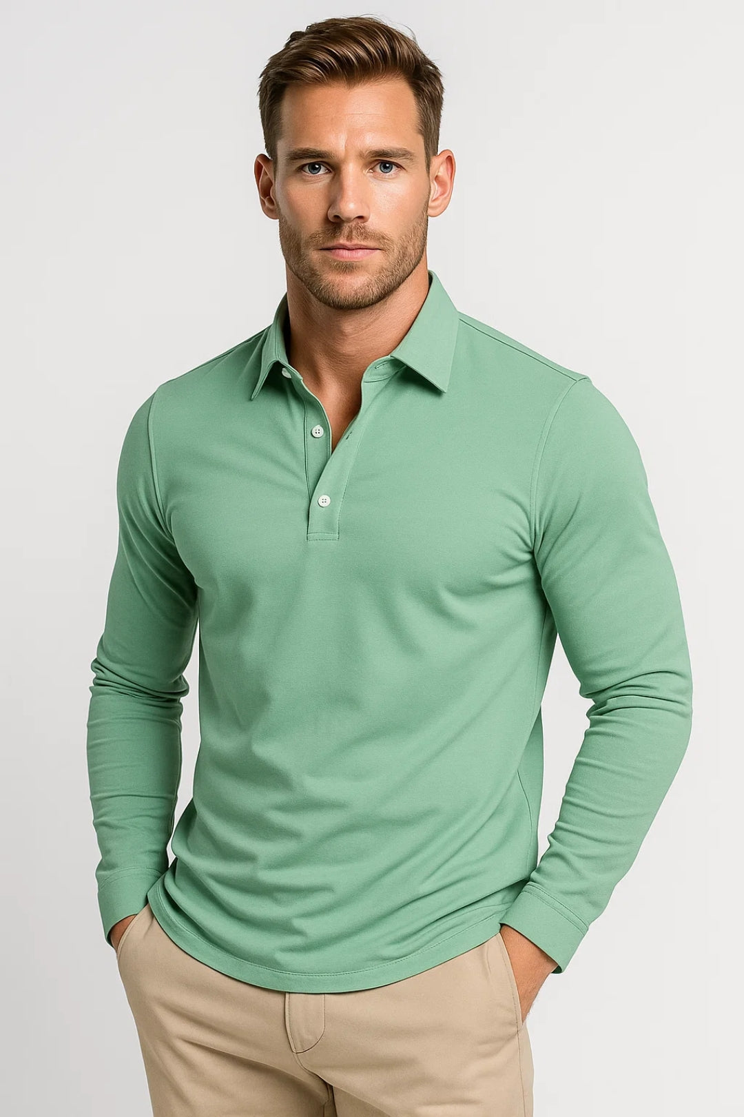 Zaro Herren Poloshirt – Eleganter Slim-Fit Stil für Vielseitige Anlässe 5