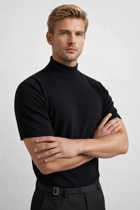 Zentri Männer T-Shirt – Taillierte Silhouette für Eleganten Sommerlook 1