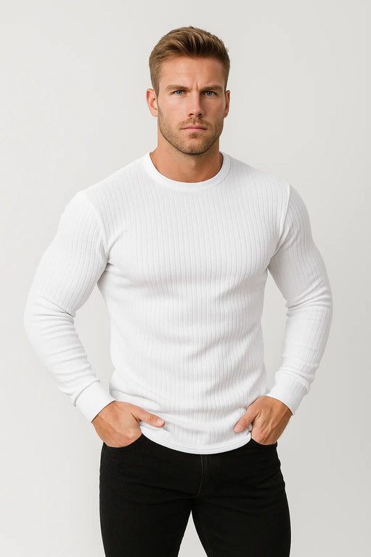 Zylo Herren Langarmshirt – Stilvolles Slim-Fit Design für Vielseitige Anlässe 0