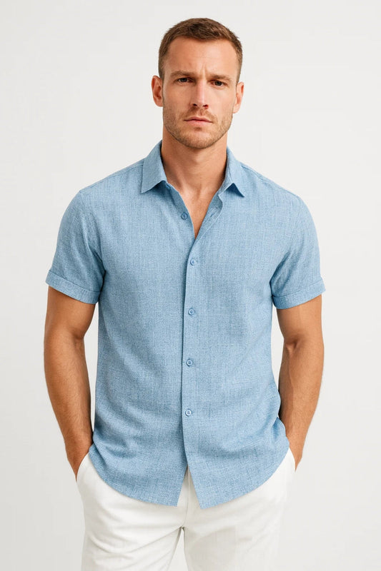 Zylo Men's Casual Shirt – Tailored Design for All-Day Comfort 0