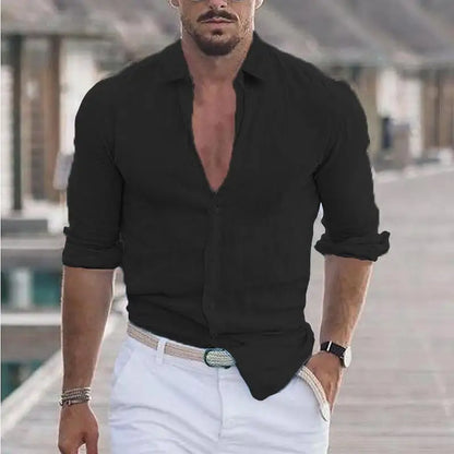 Zylo Men's Long Sleeve Polo Shirt – Lightweight Comfort for Any Occasion 11