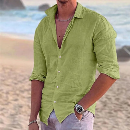 Zylo Men's Long Sleeve Polo Shirt – Lightweight Comfort for Any Occasion 4