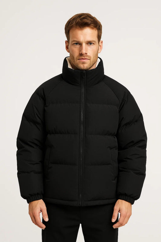 Zyra Herren Winterjacke – Warme Wattierung für Kalte Tage 0