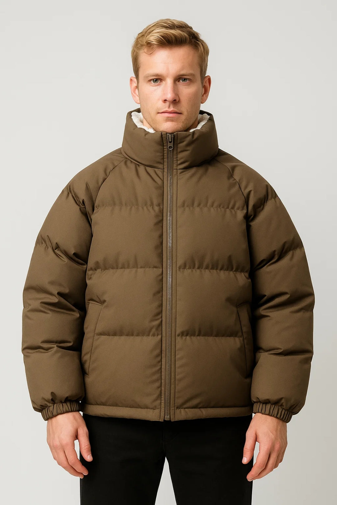 Zyra Herren Winterjacke – Warme Wattierung für Kalte Tage 4