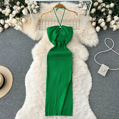 Zyra Women's Chic Bodycon Dress – Elegant Split Design for Summer Fun 15
