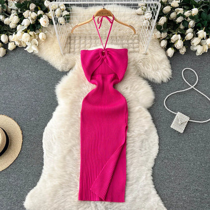 Zyra Women's Chic Bodycon Dress – Elegant Split Design for Summer Fun 8