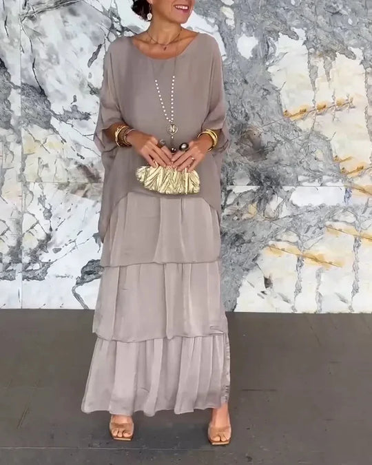 Ayanna | Elegantes Chiffonkleid für Damen