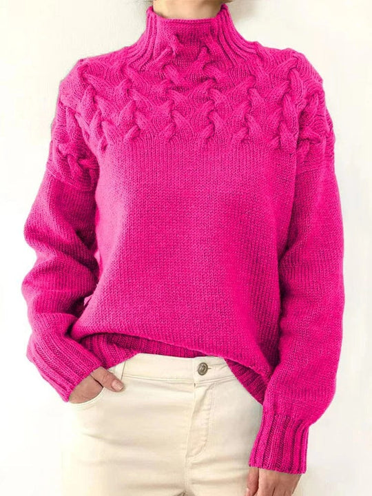 Carolina | Gemütlicher Rollkragenpullover für Damen