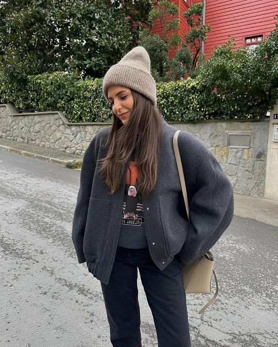 Bernhild | Stilvolle Jacke mit Taschen für Damen