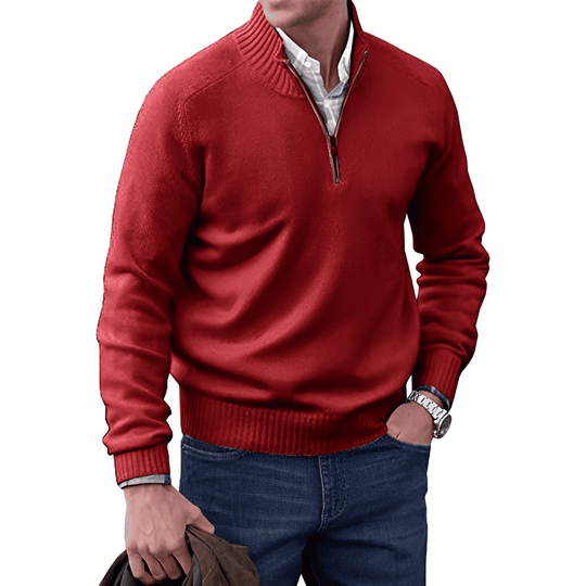 George | Herren Zip Sweater | Bequem, stylish und vielseitig