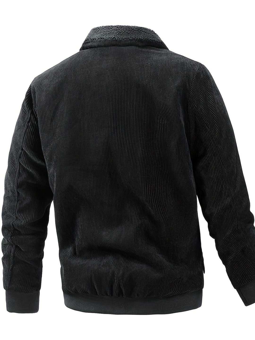 Bayardo | Gestreifte Corduroy-Fleecejacke für Herren