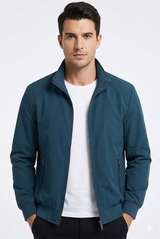 Jacket Men - Slim Fit Casual Spring Bomber Jacket