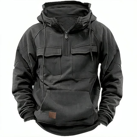 Ademar | Bequemer Zip-Up Hoodie für Herren