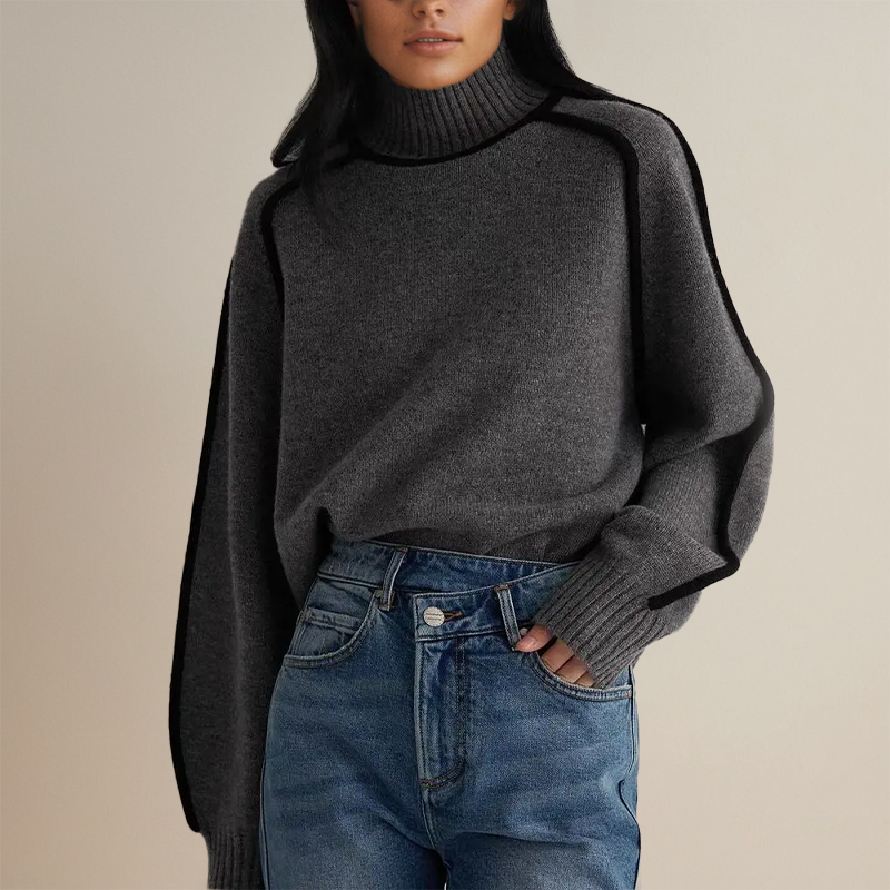 Adelheid | Damen Rollkragenpullover