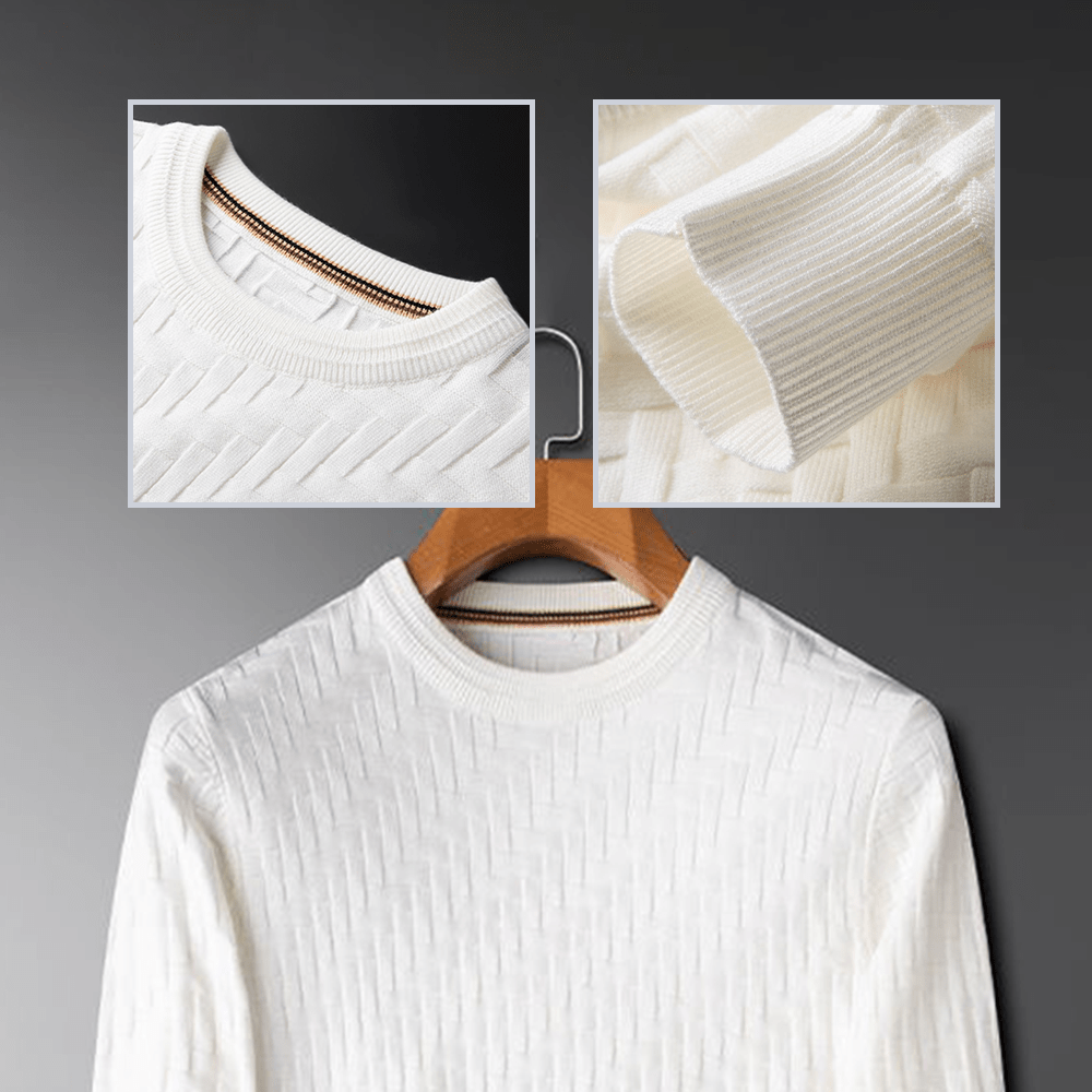 Bernulfos | Waffelstrickpullover für Herren