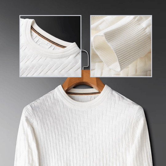 Bernulfos | Waffelstrickpullover für Herren