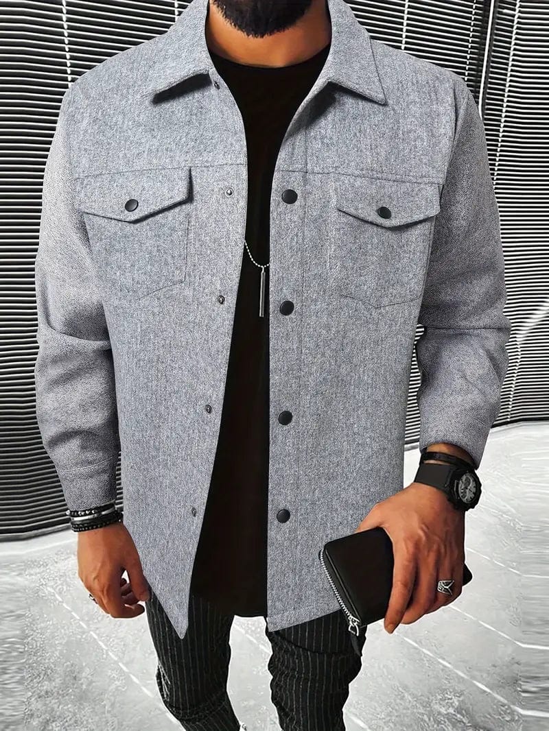 Conrado | Klassische Button-Up Jacke für Herren