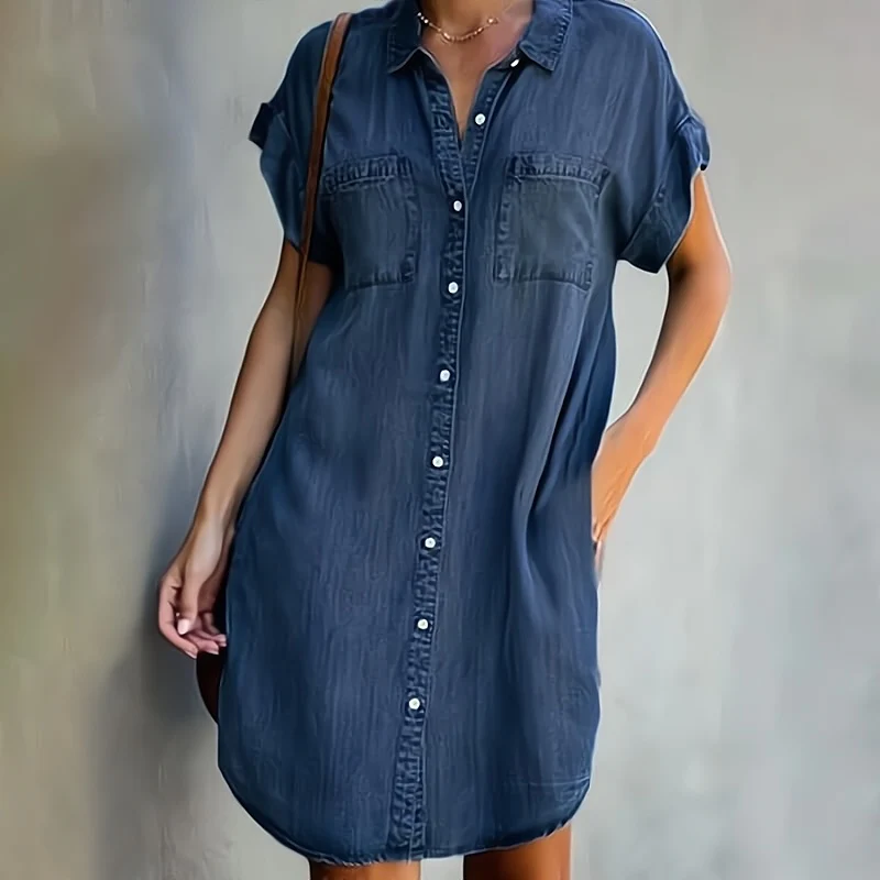 Christina | Zeitloses Denim-Kleid für Damen
