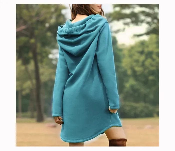 Cordula | Kapuzenkleid aus Strick für Damen