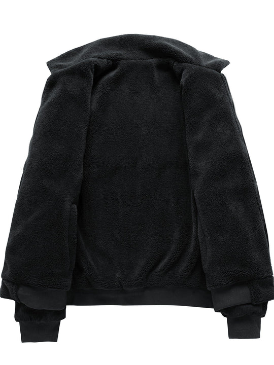 Bayardo | Gestreifte Corduroy-Fleecejacke für Herren