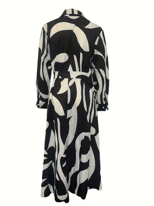 Bastet | Elegantes fließendes Maxikleid für Damen