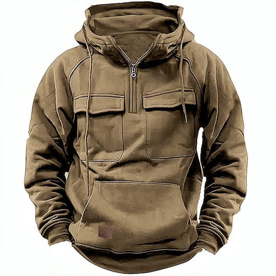 Ademar | Bequemer Zip-Up Hoodie für Herren