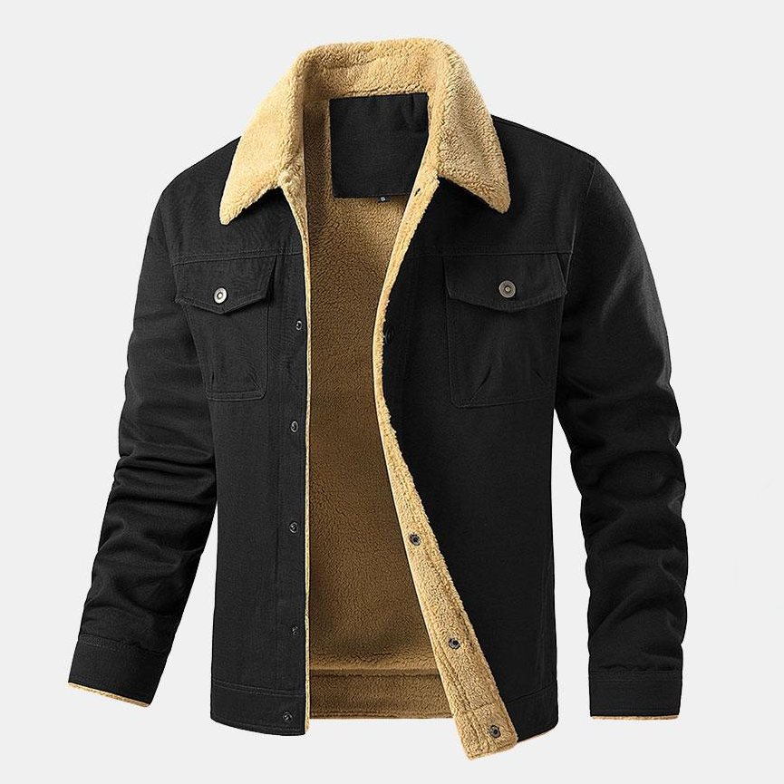 Anicho | Warme Fleecejacke für Herren
