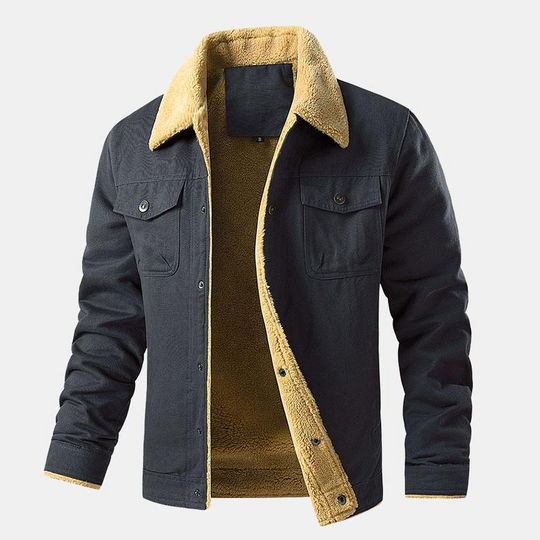 Anicho | Warme Fleecejacke für Herren