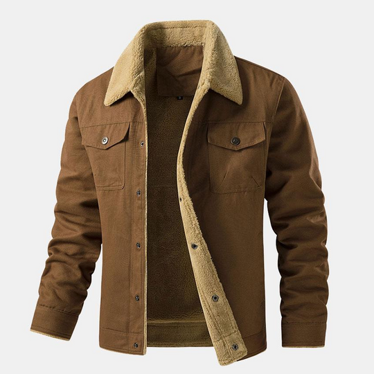 Anicho | Warme Fleecejacke für Herren