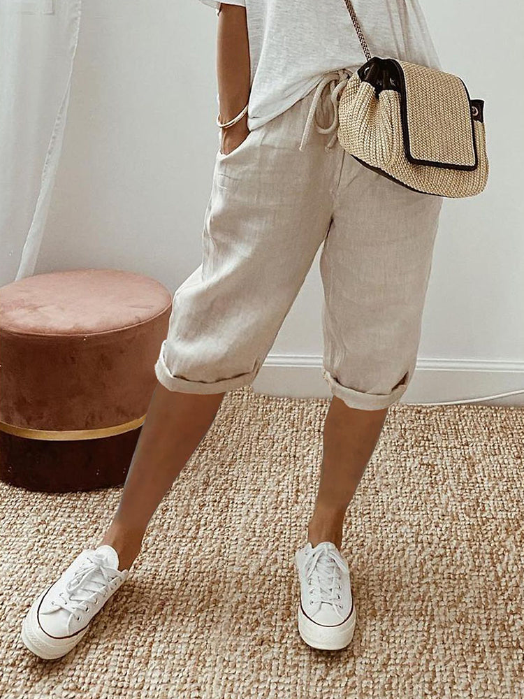 Berta | Bequeme Baumwollhose für Damen