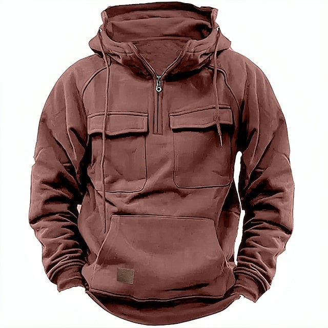 Ademar | Bequemer Zip-Up Hoodie für Herren