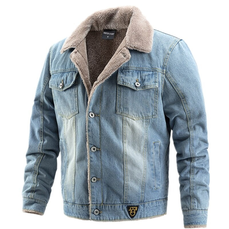 Birkhart | Denimjacke mit Futter für Herren