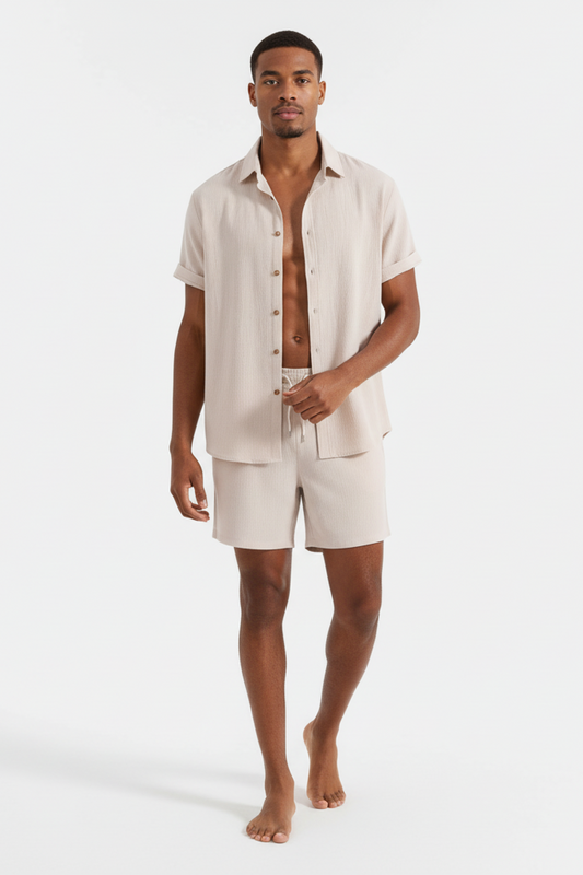 Set Men - Breathable Wrinkle-Free Casual Outfit