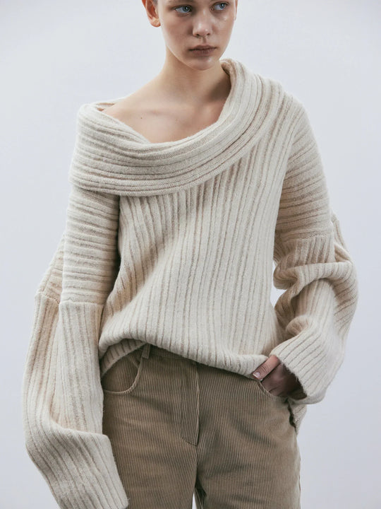 Aurora | Gemütlicher Oversized Strickpullover für Damen