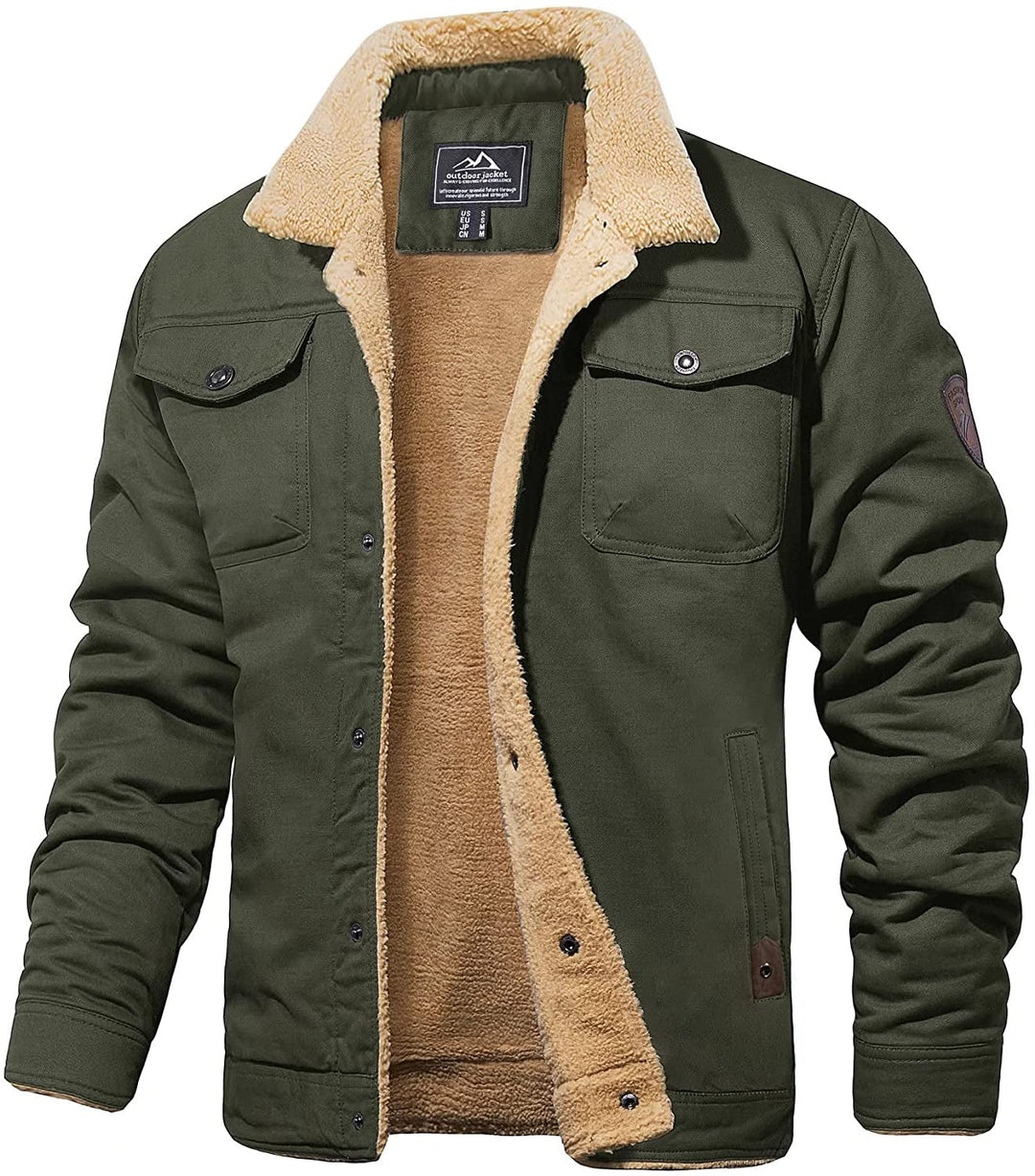 Anfrit | Bomberjacke mit Wollfutter für Herren