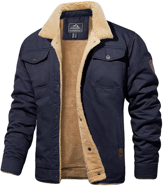 Anfrit | Bomberjacke mit Wollfutter für Herren