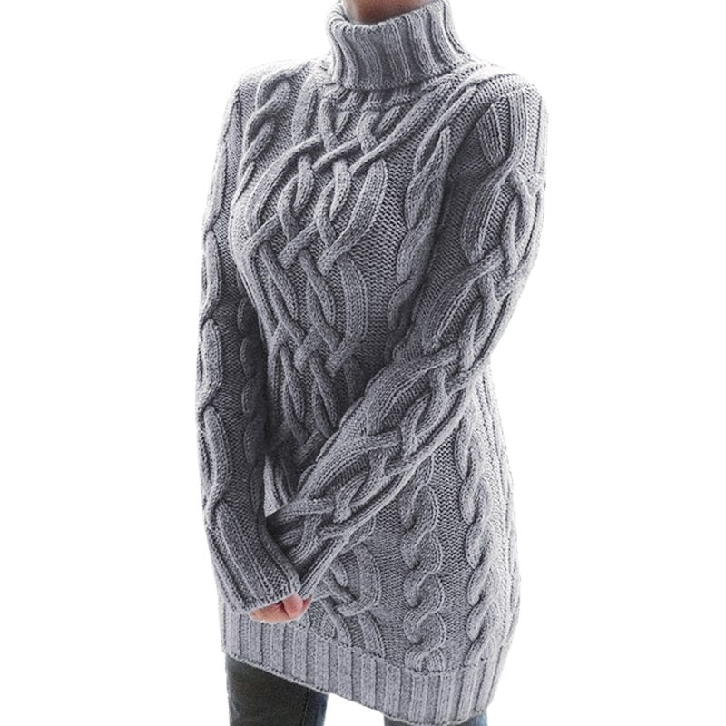 Bella | Gemütlicher Langer Pullover für Damen