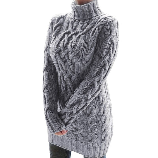 Bella | Gemütlicher Langer Pullover für Damen
