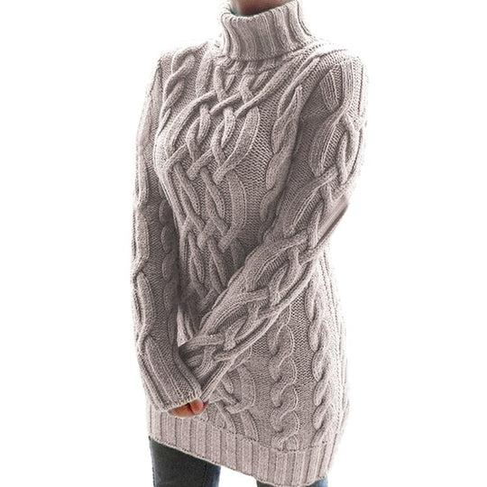 Bella | Gemütlicher Langer Pullover für Damen