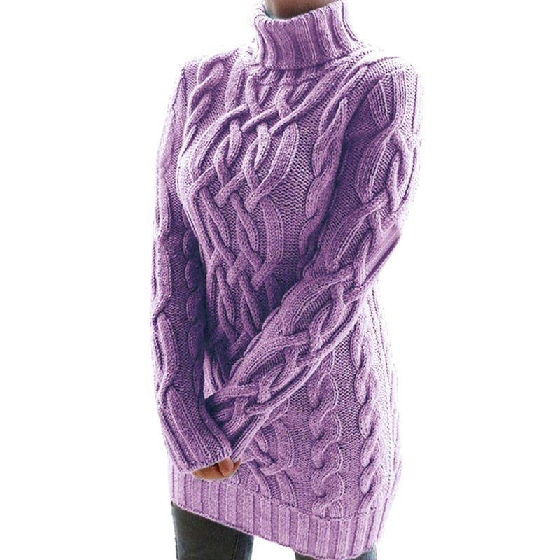 Bella | Gemütlicher Langer Pullover für Damen